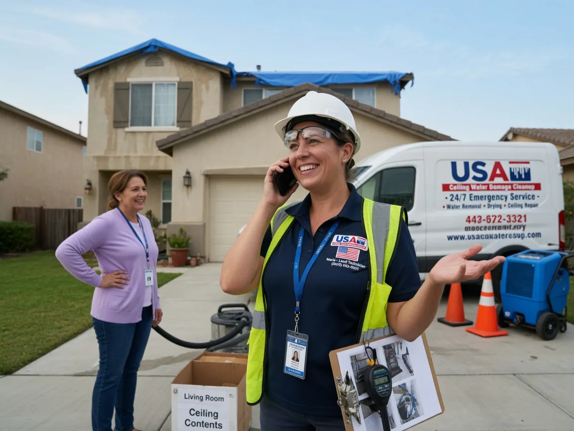 Ceiling Water Damage Restoration Highland, IL FAQs